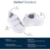 imageGerber UnisexChild Sneakers Crib Shoes Newborn Infant Toddler Neutral Boy Girl First WalkerWhite