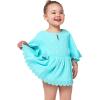 imageGerber babygirls Toddler Kaftan Swim Cover UpAqua