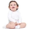 imageGerber unisexbaby Multipack Longsleeve Onesies Bodysuit Mitten Cuff Sizes6pack White