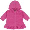 imageBaby ampamp Toddler Girls Pink Zipper Hoodie Terry CoverupPink