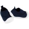 imageGerber Kids Baby Toddler Boy and Girl Stretchy Knit SlipOn SneakerNavy