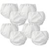 imageGerber Unisex Baby Toddler 8 Pack Waterproof Diaper CoverWhite