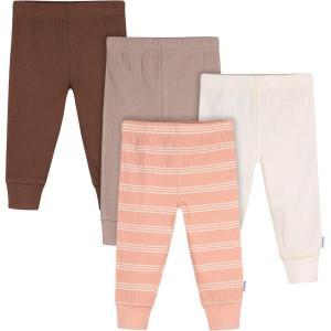imageGerber Baby Girls MultiPack Active Pants SetEarthy Elegance