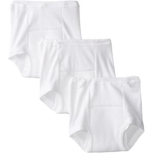 imageGerber Baby Unisex Infant Toddler 3 Pack Potty Training Pants UnderwearWhite