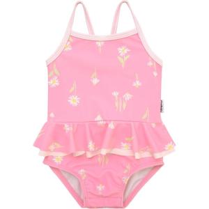 imageGerber Girls OnePiece SwimsuitPink Daises