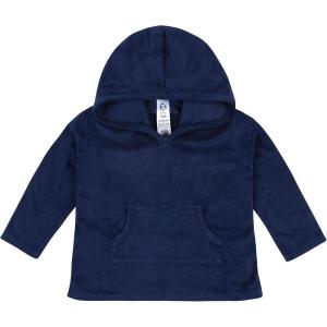 imageGerber Girls Toddler Hooded Kangaroo Pocket Terry Cover UpNavy