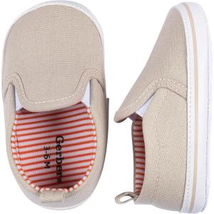imageGerber UnisexBaby Newborn Infant Toddler Boy and Girl Slipon Sneaker Crib ShoeKhaki