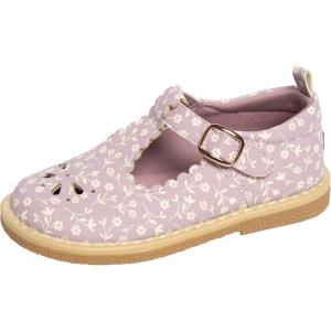 imageModern Moments by Gerber Toddler Girls TStrap Mary Jane FlatLight Lilac Floral