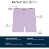 imageGerber Baby Girls 2Pack Pullon ShortsPurplePink