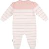 imageGerber Baby Girls Sweater Knit Romper JumpsuitPink Bear