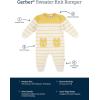 imageGerber Baby Girls Sweater Knit Romper JumpsuitYellow Fox