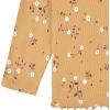 imageGerber Baby Girls Toddler 2Pack Double Ruffle Long Sleeve TopsMustard Floral