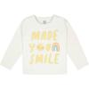 imageGerber Baby Girls Toddler 2Piece LongSleeve Tee ampamp Pleated Skirt SetSmile Plaid