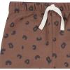 imageGerber Baby Girls Toddler 2piece Fleece Sweatshirt and Jogger SetBrown Leopard