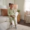 imageGerber Baby Girls Toddler 2piece Fleece Sweatshirt and Jogger SetGreen Leaves
