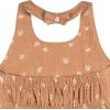 imageGerber Baby Girls Toddler Halter Neck Gauze Romper JumpsuitFloral
