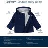 imageGerber Baby Hooded Cotton Twill Utility Jacket Infant ToddlerNavy