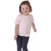 imageGerber Baby Toddler 5Pack Solid Short Sleeve TShirts Jersey 160 GSMLight Pink