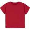 imageGerber Baby Toddler 5Pack Solid Short Sleeve TShirts Jersey 160 GSMRed