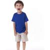 imageGerber Baby Toddler 5Pack Solid Short Sleeve TShirts Jersey 160 GSMRoyal