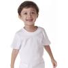 imageGerber Baby Toddler 5Pack Solid Short Sleeve TShirts Jersey 160 GSMWhite