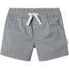 imageGerber Baby Toddler Unisex Stretch Chino ShortsGreyBlue