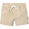 imageGerber Baby Toddler Unisex Stretch Chino ShortsNavy StripeKhaki