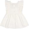 imageGerber babygirls 2 Piece Dress and Diaper Cover SetIvory
