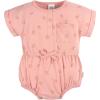 imageGerber babygirls Sleeveless and Short Sleeve Romper SetRetro Floral
