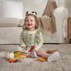 imageGerber babygirls Toddler 2 Piece Overall Dress SetGreen Floral