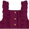 imageGerber babygirls Toddler 2 Piece Overall Dress SetPurple Floral