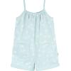 imageGerber babygirls Toddler 2pack Sleeveless Romper JumpsuitLight Grey and Sand Dollars