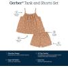 imageGerber babygirls Toddler Sleeveless Tank Top and Shorts SetDitsy Floral