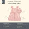 imageModern Moments by Gerber Baby Girls Dress with Bow BackRose Tulips