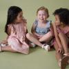 imageModern Moments by Gerber Baby Girls Dress with Bow BackRose Tulips