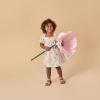 imageModern Moments by Gerber Baby Girls Dress with Puff SleevesBeige Tossed Lavender