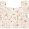 imageModern Moments by Gerber Baby Girls Dress with Puff SleevesBeige Tossed Lavender