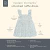 imageModern Moments by Gerber Baby Girls Smocked Ruffle DressIvory Daffodil