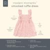 imageModern Moments by Gerber Baby Girls Smocked Ruffle DressRose Wild Flowers