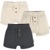 imageGerber Baby Boys 3Pack Knit ShortsGrey