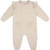 imageGerber Baby Girls Sweater Knit Romper JumpsuitGrey Deer