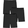 imageGerber Baby Girls Toddler 3Pack Pullon Bike ShortsBlack