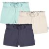 imageGerber Baby Girls Toddler 3Pack Pullon Knit ShortsBlue