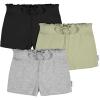 imageGerber Baby Girls Toddler 3Pack Pullon Knit ShortsGreen