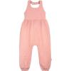 imageGerber Baby Girls Toddler Halter Neck Gauze Romper JumpsuitRose Pink