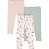 imageGerber Baby Girls Toddler MultiPack Premium LeggingsSmall Floral
