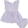 imageGerber babygirls 2 Piece Dress and Diaper Cover SetPurple