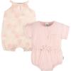imageGerber babygirls Sleeveless and Short Sleeve Romper SetShells