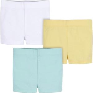 imageGerber Baby Girls 3Pack Pullon Bike Shorts