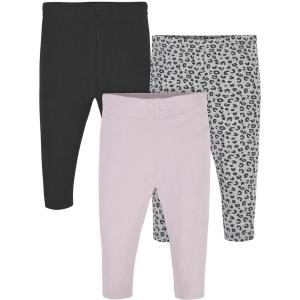 imageGerber Baby Girls Toddler MultiPack Premium LeggingsCheetah